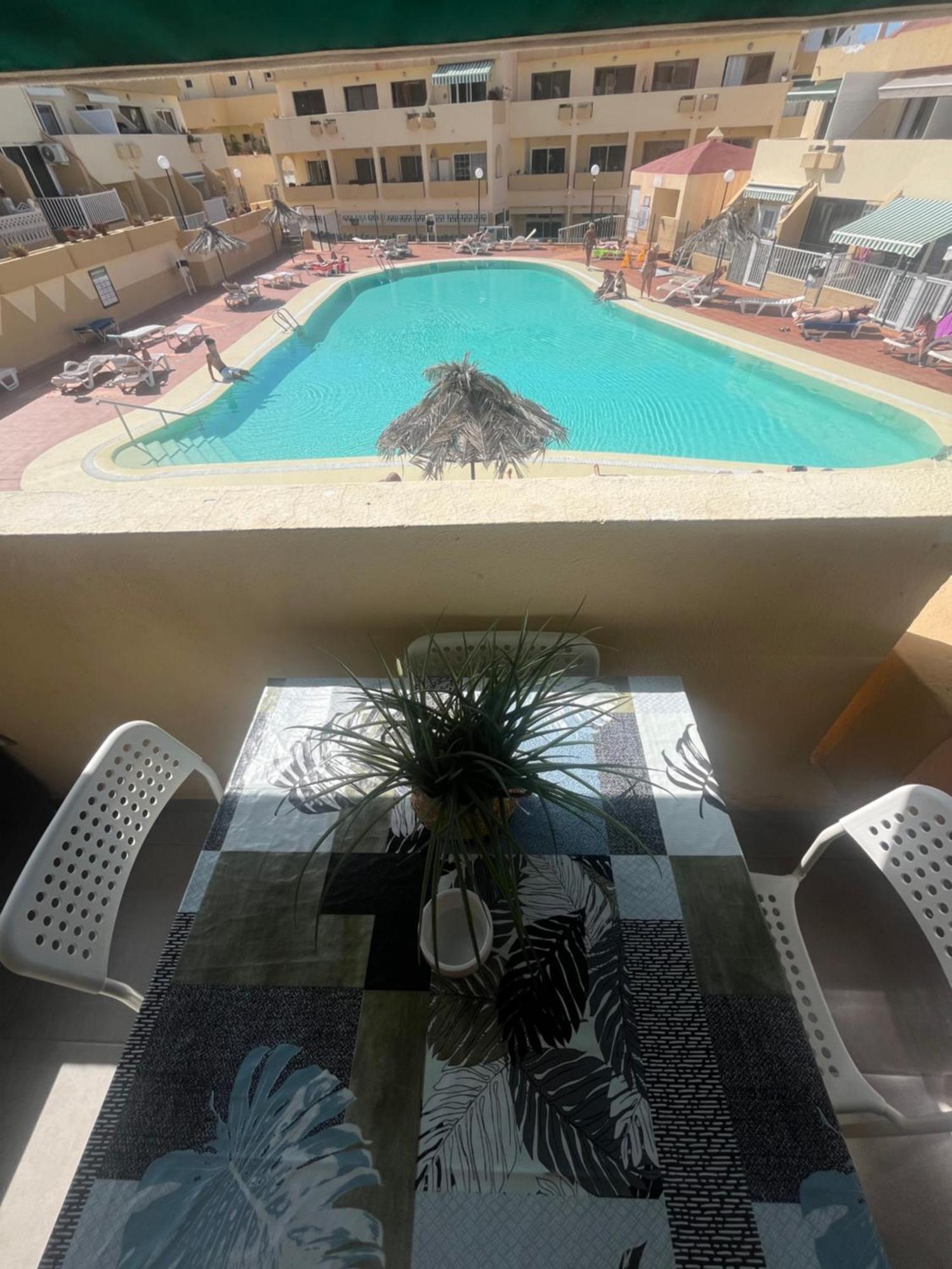 Sunny Pool View & Airco Apartament Symon Mareverde Costa Adeje  Exterior photo